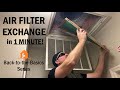 HOW TO Change a Home Ceiling Air Filter // Back-to-the-Basics Series