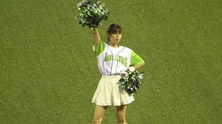 20180630 ポニーテールもかわいい！東京ヤクルトPassionリーダー#1SAYUさん「We AreThe Swallows」