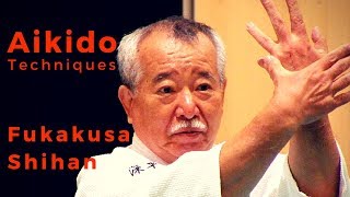 AIKIDO Fukakusa Shihan: Yokomenuchi Iriminage [ three versions ]