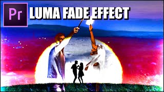 How to apply a LUMA FADE transition effect in ADOBE PREMIERE PRO?  - Day 7
