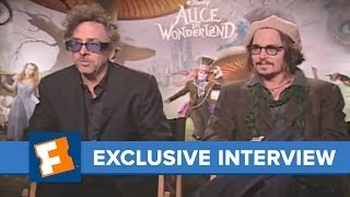 Exclusive "Alice in Wonderland" Cast Video Interviews! | Celebrity Interviews | FandangoMovies