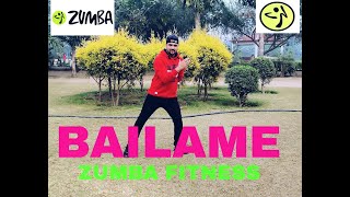 Bailame Song |  Zumba Dance Workout | Zumba fitness With RK