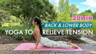 Back & Lower Body Release: 20-Minute Yoga Flow to Relieve Tension | Feel Great Again