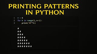 Master Pattern Printing in Python with These Simple Tricks