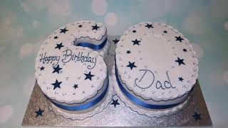 60th Birthday Cake Decorating Ideas