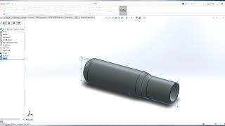 Muffler Tutorial in SolidWorks. please like Share Subscribe for more videos and your comments are 🔐