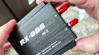 Unboxing RX888 MKII 16bit SDR Receiver Radio LTC2208 ADC Upgrade RX888