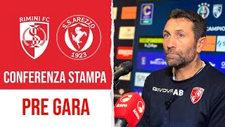 RIMINI FC-AREZZO | Mister Antonio Buscè: il pre-gara | Serie C NOW