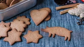 Pepparkakor—Swedish gingerbread cookies