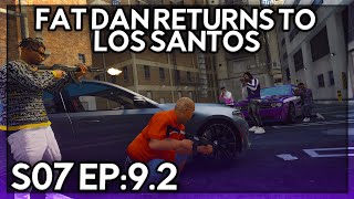 Episode 9.2: Fat Dan Returns To Los Santos! | GTA 5 RP | Grizzley World RP