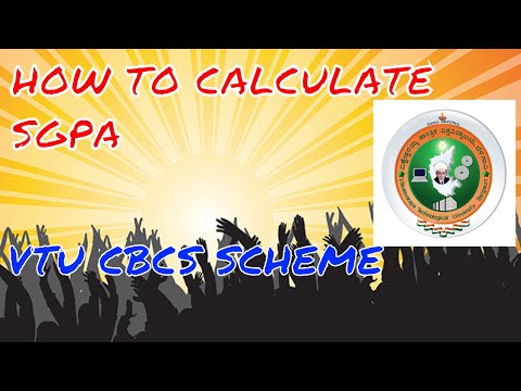 HOW TO CALCULATE SGPA FROM MARKS GIVEN BY VTU?? HOW TO CALCULATE SGPA FROM MARKS GIVEN BY VTU??