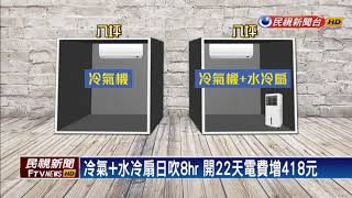 冷氣+水冷扇更省電? 專家:耗電.濕度增－民視新聞