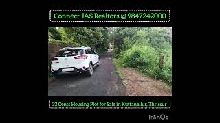 32 Cents Housing Plot for Sale in Kuttanellur, Thrissur.