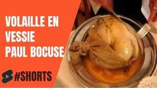 Volaille cuite en vessie - Découpe en salle | Restaurant Paul Bocuse *** Michelin | #shorts