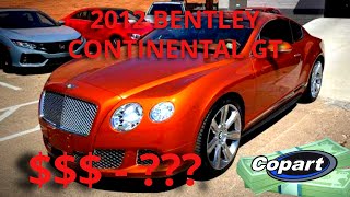 From Totaled to Triumph: 2012 Bentley Continental GT Restoration with Eshan