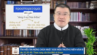 Tìm hiểu Tin Mừng Chúa Nhật XXIX Thường Niên Năm B - Mc 10, 35-45: Tham vọng của Giacôbê và Gioan