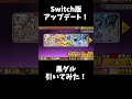 switch版 アップデート！ 黒ダル引いてみた！