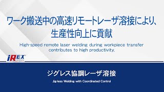 【安川電機】ジグレス協調レーザ溶接 -iREX 2019