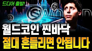 월드코인 진짜 바닥이다 ! 오픈 AI의 프로젝트는 아직 끝나지 않았다. 세력은 그대로 존재한다!