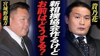 貴乃花が一門の若手親方らを引き連れ「新相撲協会」を設立する真相...宮城野親方が相撲界”独立”を発表した真相や北青鵬の暴力事件で宮城野部屋閉鎖に追い込まれた理由に絶句...【大相撲】