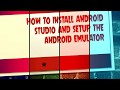 HOW TO SETUP ANDROID STUDIO | SETUP ANDROID EMULATOR ON  ANDROID STUDIO | A STEP-BY-STEP GUIDE