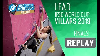 IFSC World Cup Villars 2019 || Lead finals