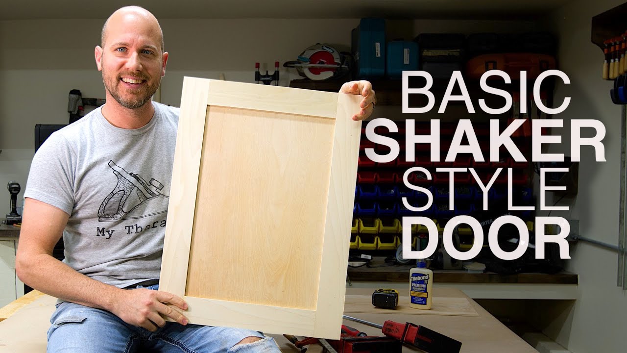 Build Shaker Cabinet Doors With Table Saw | New To Woodworking? - YouTube