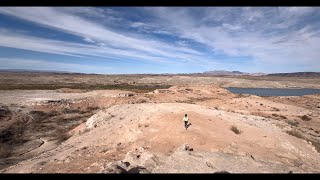 Solo Hiking Boulder Basin/ Lake Mead Drought in Nevada