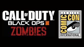 Call of Duty Black Ops 3 ZOMBIES OFFICIAL REVEAL GAMEPLAY TRAILER DATE @Comic-Con COD BO3 NEWS/INFO