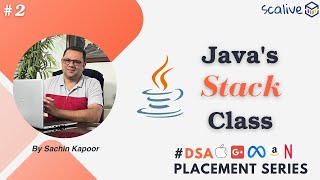 Java's Stack Class || DSA Placement Series