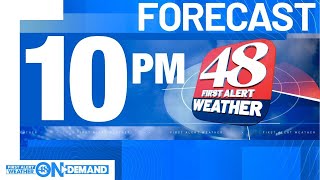 48 First Alert Weather: Wednesday 10 p.m. weather forecast