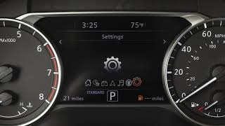 2021 Nissan Rogue - Vehicle Information Display (if so equipped)