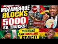 “SHOCKING! Mozambique Blocks 5,000 South African Trucks as Nigerians and Ghanaians React in Fury!” 