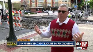 Delayed CSX construction damages Lakeland business, causes frustration