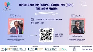 Forum 2: 'Open \u0026 Distance Learning (ODL): The New Norm'