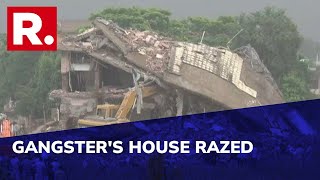 Gangster Sube Singh Gujjar's Illegal Property Razed By Municipal Corporation In Gurugram