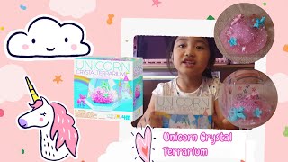 Making a Unicorn Crystal [3] - 4M Unicorn Crystal Terrarium