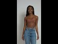 HOW TO TAPE YOUR BOOBS FOR  DIFFERENT CLOTHING  I SAW IT FIRST TRY ON HAUL  2020