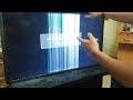 how to repair vertical bars on led tv display ||how to fix Samsung no display problem