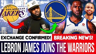 BREAKING! WARRIORS IN TRADE WITH LAKERS FOR LEBRON JAMES! TODAY'S LAKERS NEWS