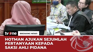 Tanggapan Saksi Ahli Pidana Terkait Berkas Perkara | Breaking News tvOne