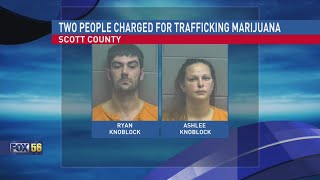 2 adults charged for trafficking marijuana Scott County high schoolers