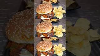 CHICKEN TANDOORI BURGER XL || Petu || #burger #shorts #food #foodvlog #petu