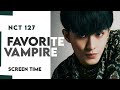 NCT 127 엔시티 127 'Favorite (Vampire)' Solo/Focus Screen Time Distribution