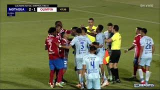 😳 ¡SE SALEN DE CONTROL! | Motagua vs. Olimpia | Semifinal vuelta | Liga de Honduras 2024