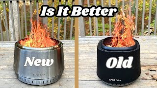 Old vs. New: East Oak Smokeless Fire Pit