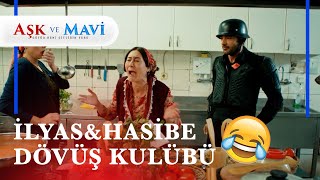 İlyas'ın Hasibe'yi Çıldırttığı Sahneler 😂💥 | Aşk ve Mavi Kolaj