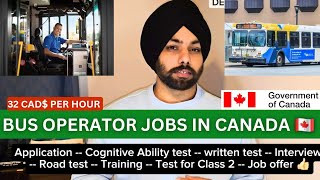 HOW TO BECOME TRANSIT DRIVER IN CANADA | ਪੰਜਾਬੀ 'ਚ ਜਾਣੋ | GOVERNMENT JOB IN CANADA @DeeptalkCanada