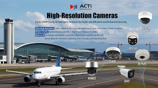 ACTi High-Resolution Cameras Explained: 8–20MP, AI, IR, PTZ & More