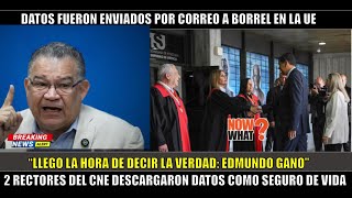 URGENTE!! 2 RECTORES del CNE APARECEN con las actas que muestran el FRAUDE de MADURO